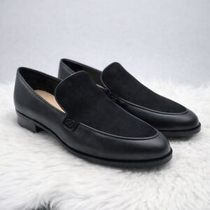 Pic&Pay | "Kadence" Black leather and suede loafers